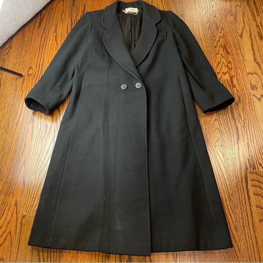 Vintage Cassidy Wool Long Coat